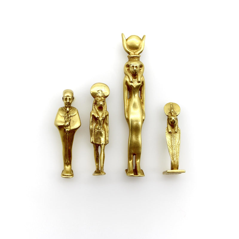 Vintage 1976 MMA King Tut 18K Gold Wadjet Pendant Howard 