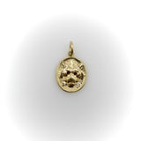 14K Gold Signature Victorian Inspired Lion Pendant / Charm Kirsten's Corner 