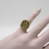 Vintage Tiffany & Co. Larter & Sons 18K Gold Signet Ring Tiffany & Co. 