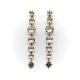H. Stern 18K Gold Moonlight Quartz and Diamond Drop Earrings Earrings Kirsten's Corner 