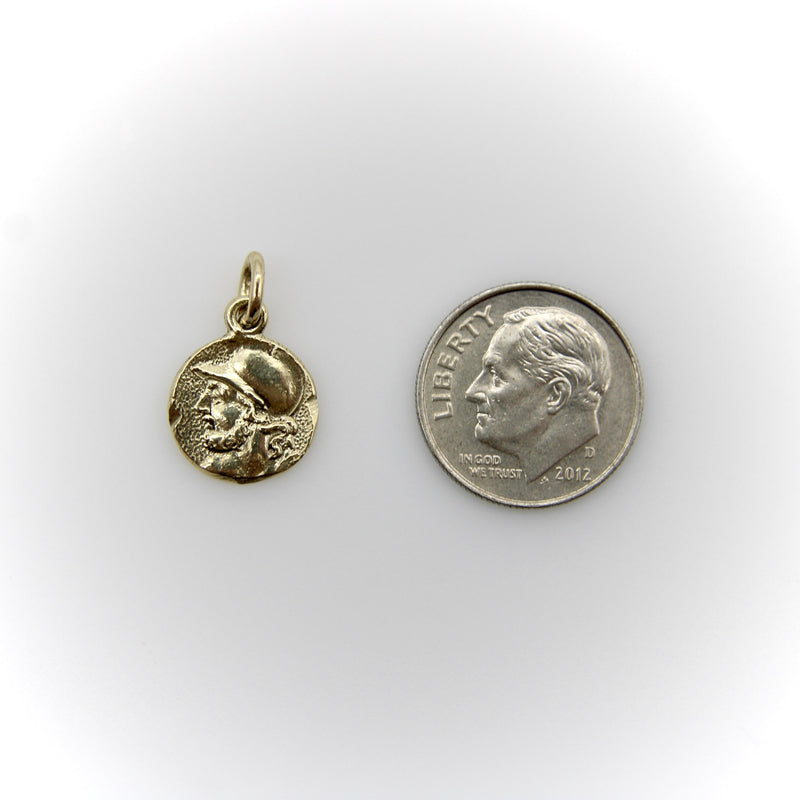 14K Gold Signature Mars Warrior Pendant Pendant, Charm Kirsten's Corner 