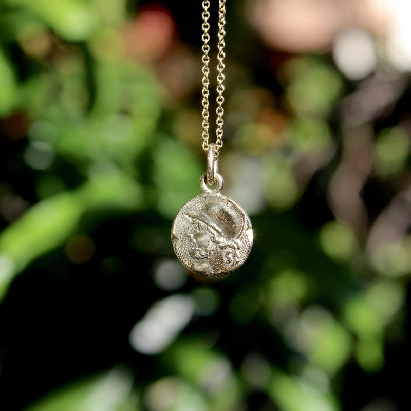 14K Gold Signature Mars Warrior Pendant Pendant, Charm Kirsten's Corner 