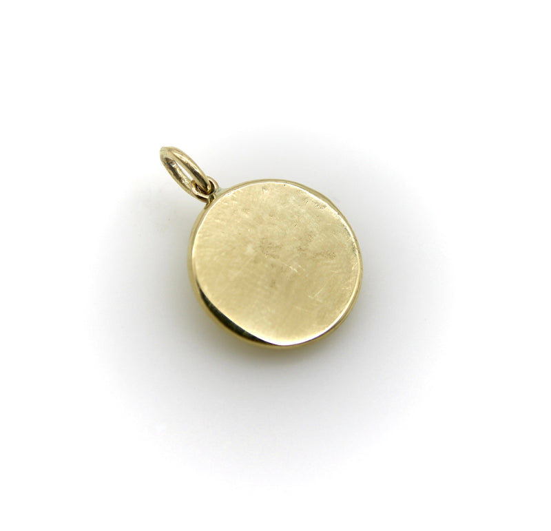 14K Gold & Ruby Victorian Inspired Signature Whippet Pendant-Charm Pendant, Charm Kirsten's Corner Jewelry 