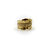 Carrera y Carrera 18K Gold Ribbon-esque Wide Band Ring Carrera y Carrera 