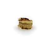 Carrera y Carrera 18K Gold Ribbon-esque Wide Band Ring Carrera y Carrera 