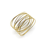 18K Gold Tiffany & Co. Elsa Peretti Nine-Row Wave Bracelet Bracelet Kirsten's Corner 