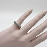 Tiffany & Co. Vannerie Platinum Diamond Eternity Band Tiffany & Co. 