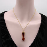 Large Celluloid Figa with 9K Gold Cap and 14K Gold Bail Pendant, Charm Kirsten's Corner 