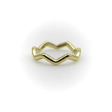 Vintage 18K Gold Tiffany & Co. Zig Zag Paloma Picasso Ring Ring Kirsten's Corner 