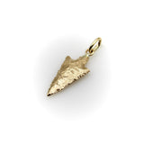 14K Gold Signature Arrowhead Charm Pendant, Charm Kirsten's Corner 