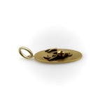 Victorian 10K Gold Elk Head BPOE Lodge Pendant Charm Pendant, Charm Kirsten's Corner 