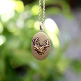 Victorian 10K Gold Elk Head BPOE Lodge Pendant Charm Pendant, Charm Kirsten's Corner 