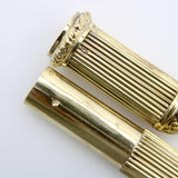 Victorian 14K Gold Dutch Reeded Needled Case jewelry Kirsten's Corner 
