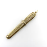 Victorian 14K Gold Dutch Reeded Needled Case jewelry Kirsten's Corner 
