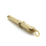 Victorian 14K Gold Dutch Reeded Needled Case jewelry Kirsten's Corner 