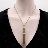 Victorian 14K Gold Dutch Reeded Needled Case jewelry Kirsten's Corner 