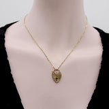 Edwardian 14K Gold Portuguese Delicate Alternating Link Chain Kirsten's Corner 