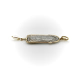 Sterling Silver and 14K Gold Brother Wolf Virgo Maria Medallion jewelry Kirsten's Corner 