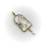 Sterling Silver and 14K Gold Brother Wolf Virgo Maria Medallion jewelry Kirsten's Corner 