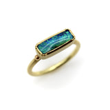 Brooke Gregson 18K Gold Boulder Opal Ring ring Kirsten's Corner 