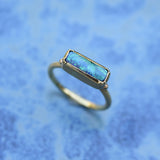 Brooke Gregson 18K Gold Boulder Opal Ring ring Kirsten's Corner 