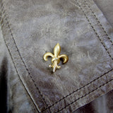 1920’s Art Deco 10K Gold Fleur-de-Lis Pin Kirsten's Corner 