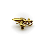 1920’s Art Deco 10K Gold Fleur-de-Lis Pin Kirsten's Corner 