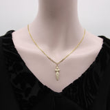 14K Gold UnoAErre Flattened Mariners Link Chain UnoAErre 