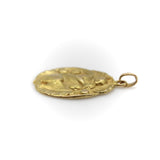 18K Gold Victorian French Squirrel Medallion Kirsten's Corner 