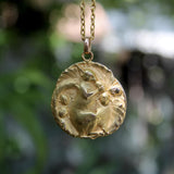 18K Gold Victorian French Squirrel Medallion Kirsten's Corner 