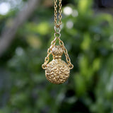 Victorian 18K Gold Perfume Bottle Pendant Kirsten's Corner 