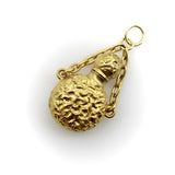 Victorian 18K Gold Perfume Bottle Pendant Kirsten's Corner 