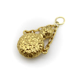Victorian 18K Gold Perfume Bottle Pendant Kirsten's Corner 