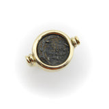 Vintage 14K Gold Ancient Coin Flip Ring Kirsten's Corner 