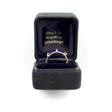 Vintage Tiffany & Co. by Schlumberger 18K Gold Enamel Ring ring Kirsten's Corner 