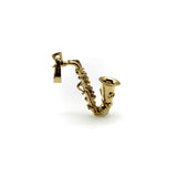 Vintage 18K Gołd Saxophone Charm Kirsten's Corner 