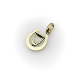 Edwardian 14K Gold Horse Shoe and Stirrup Charm Kirsten's Corner 