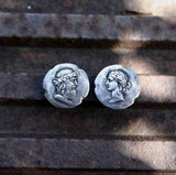 Victorian George Shiebler Sterling Silver Homeric Cufflinks Cufflinks Kirsten's Corner 