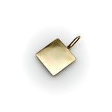 14K Gold Egyptian Revival Hieroglyph Square Ingot Charm or Pendant Pendant, Charm Kirsten's Corner 