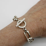 Vintage Sterling Silver Gucci Toggle Bracelet Bracelet Kirsten's Corner 