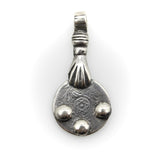 Sterling Silver Vintage Berber Coin Pendant with Hand from Morocco Pendant, Charm Kirsten's Corner 