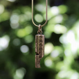Victorian 9K Gold Hand-Engraved Whistle jewelry Kirsten's Corner 