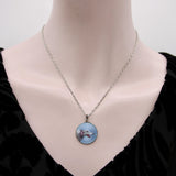 Swedish Sterling Silver Enamel Portrait of a Sighthound jewelry Kirsten's Corner 