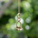 14K Gold Clip-On Bail or Extender for Charms or Pendants Kirsten's Corner 