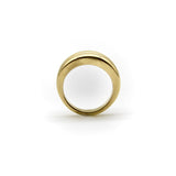 Vintage French 18k Gold Cannel Set Sapphire Ring by MC Paris ring Kirsten's Corner 