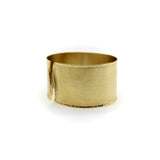 Marika Desert Gold 14K Gold Cuff Bracelet with Diamond Wave Bracelet Kirsten's Corner 