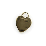 Vintage 18K Gold Blank Tiffany & Co. Heart Tag Charm Pendant, Charm Tiffany & Co. 
