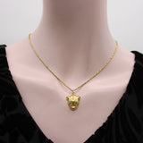 Vintage Italian 18K Gold Bright Cut Work Woven Snake Chain