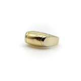 Vintage Bvlgari Tronchetto Two-Tone 18K Gold Ring ring Kirsten's Corner 