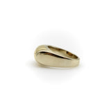 Vintage Bvlgari Tronchetto Two-Tone 18K Gold Ring ring Kirsten's Corner 